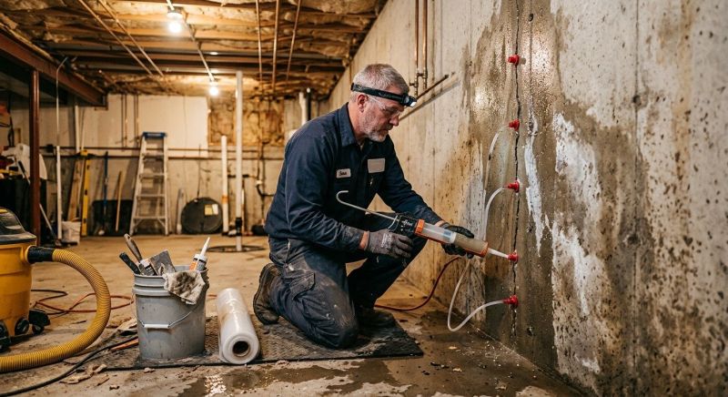 Basement Leak Repair in Tampa, FL