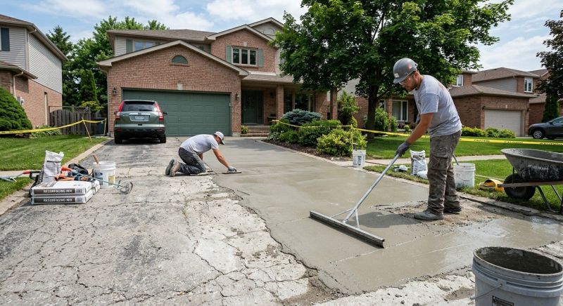 Cement Resurfacing in Des Moines, IA