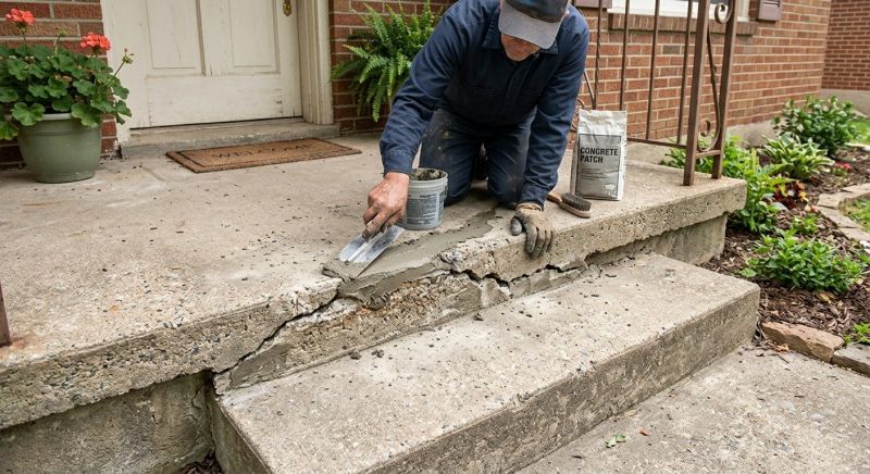 Concrete Porch Repair in Miami Dade County, FL