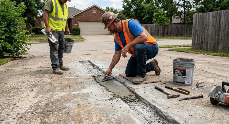 Concrete Slab Repair in Des Moines, IA