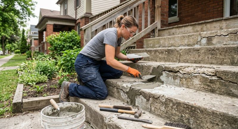 Concrete Stairs Repair in Miami Dade County, FL