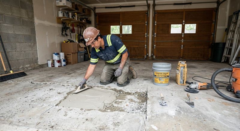 Garage Floor Repair in Miami Dade County, FL