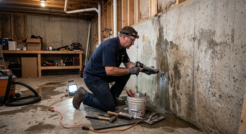 Wet Basement Repair in Tuscaloosa, AL