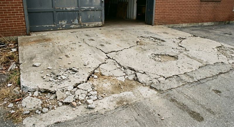 Concrete Apron Repair in West Des Moines, IA