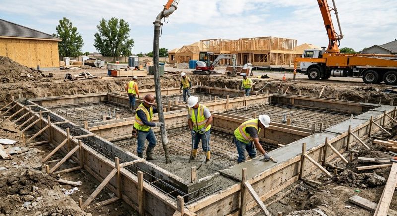 Concrete Foundation Installation in Columbus, OH