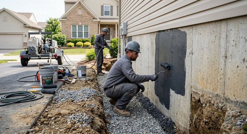 Concrete Foundation Sealing in Columbus, OH