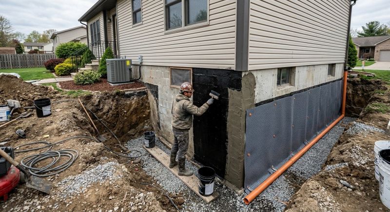 Concrete Foundation Sealing in Columbus, OH