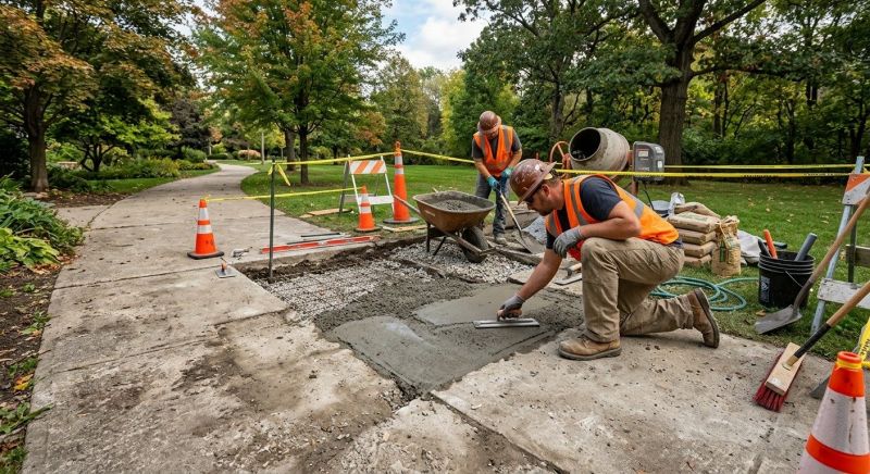 Concrete Pathway Repair in Miami Dade County, FL