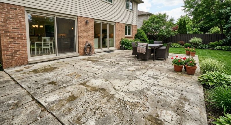 Concrete Patio Refinishing in Miami Dade County, FL