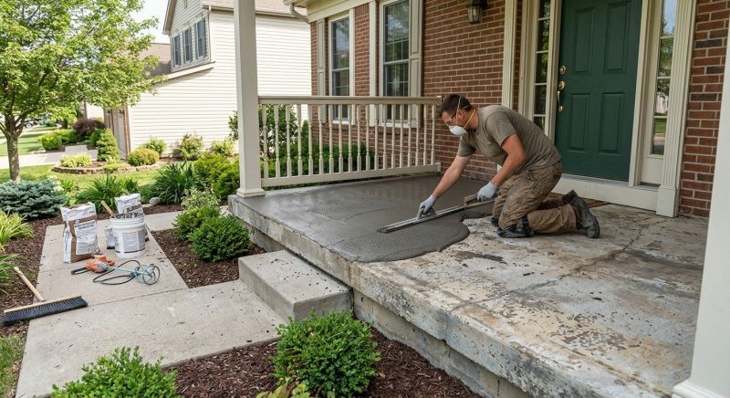Concrete Resurfacing in West Des Moines, IA