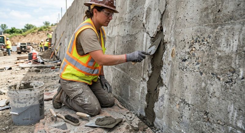 Concrete Wall Repair in Corpus Christi, TX