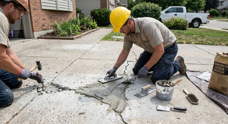 Cracked Slab Repair in Miami Dade County, FL