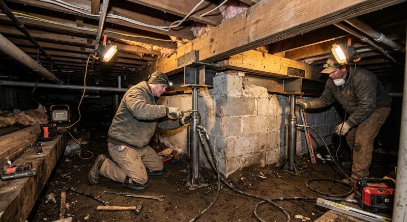Crawlspace Foundation Repair in Tampa, FL
