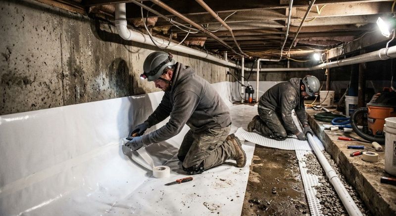 Crawlspace Waterproofing in Montgomery, AL