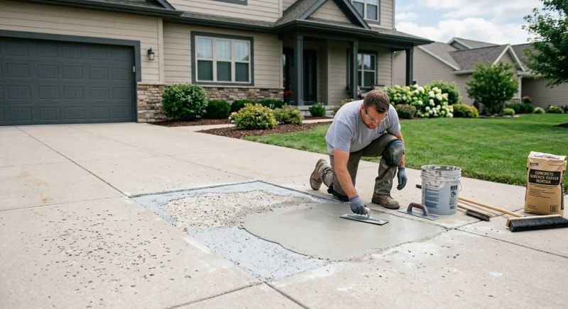 Driveway Spalling Repair in Corpus Christi, TX