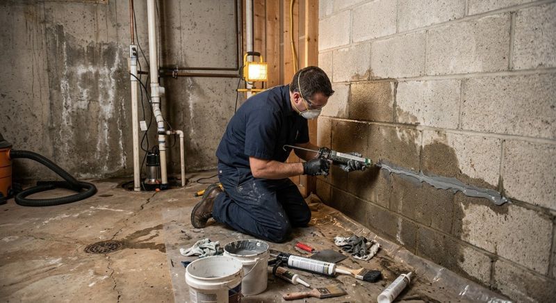 Foundation Leak Repair in Columbus, OH
