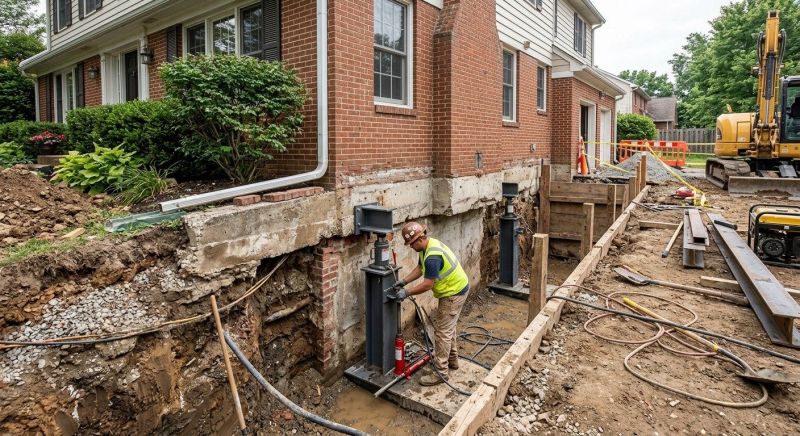 Foundation Raising in Columbus, OH