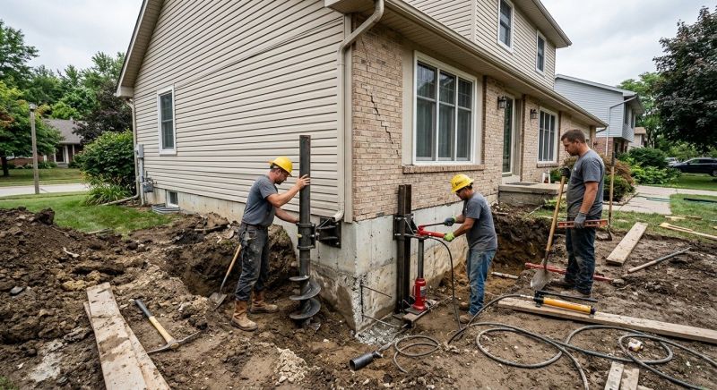 Foundation Settlement Repair in Tampa, FL