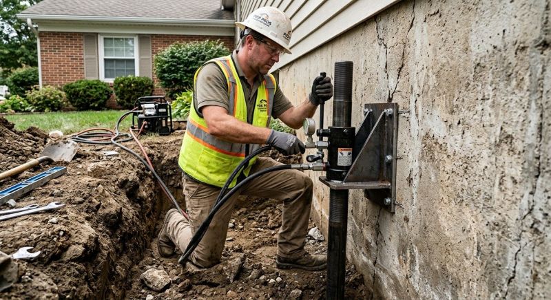 House Foundation Leveling in Columbus, OH