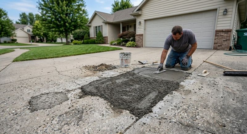 Parking Slab Repair in Des Moines, IA