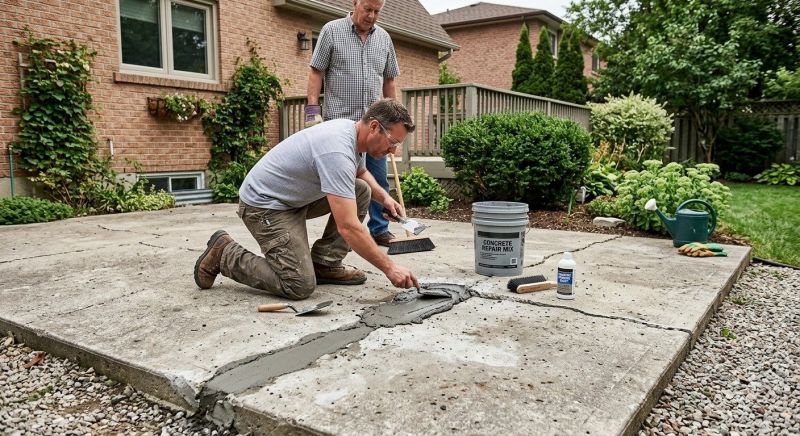 Patio Slab Repair in Corpus Christi, TX