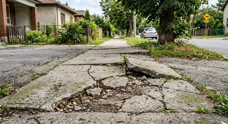 Sidewalk Repair in West Des Moines, IA